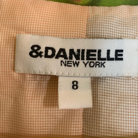 Danielle Women Floral Tropical Printed Jackets/Coats Size 8 - Picture 7 of 11